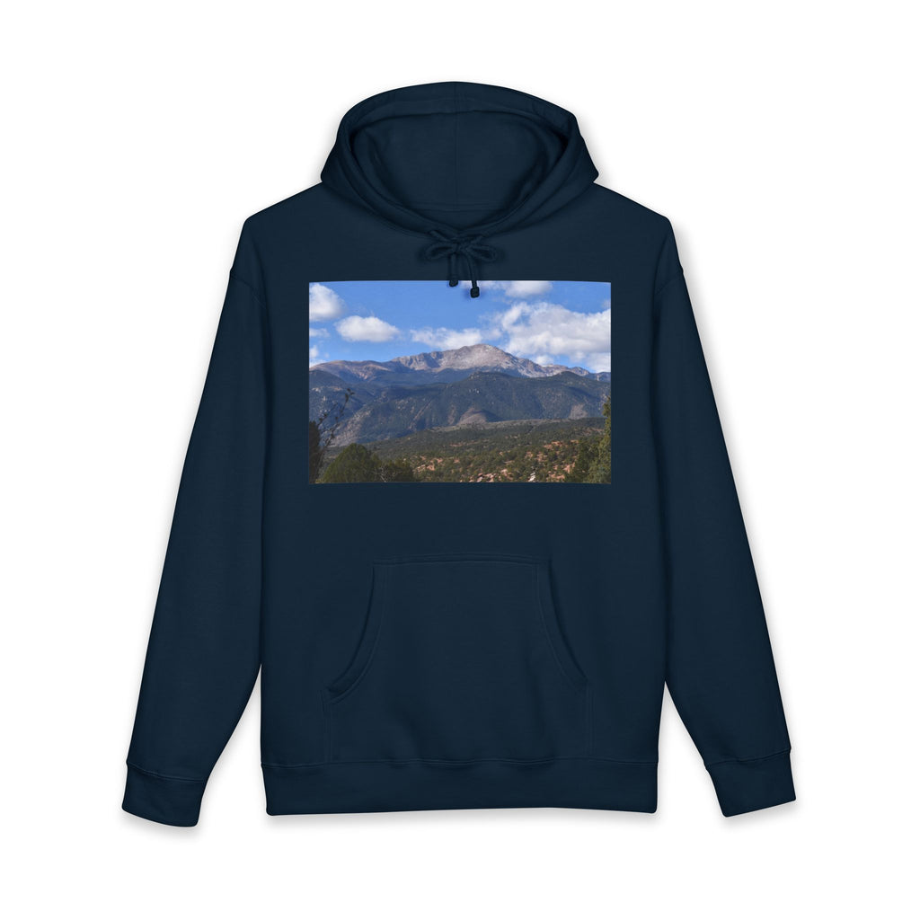 Mountain Landscape Hoodie — Scenic Nature Photo Sweatshirt